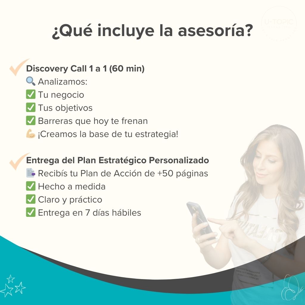 PLAN ESTRATÉGICO PERSONALIZADO PARA VENDER MÁS EN REDES SOCIALES