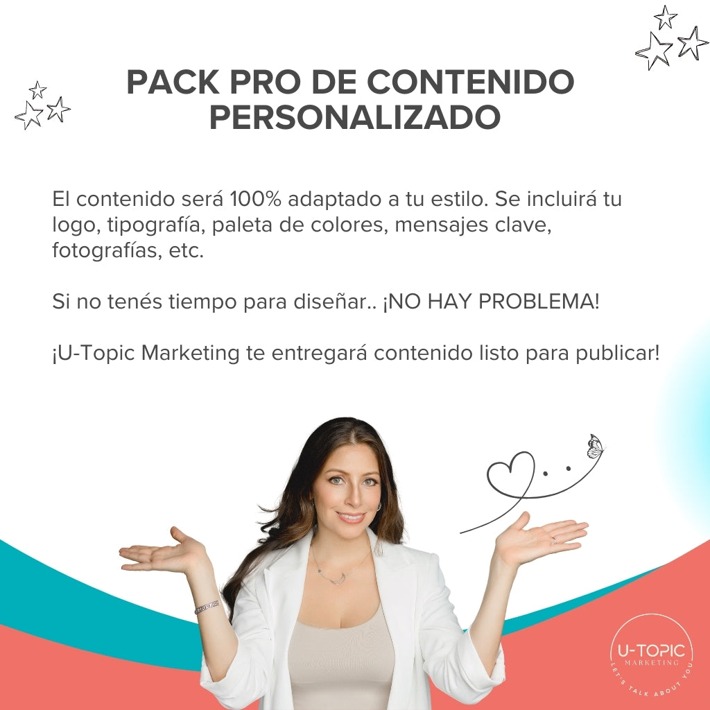 Contenido personalizado, redes sociales, branding, marca, plantillas, carruseles, flat posts, stories, historias