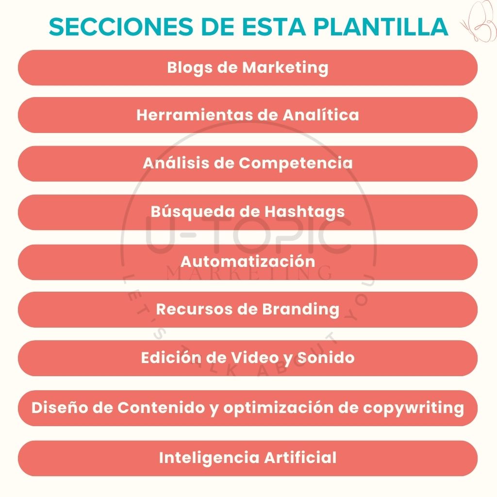 Kit de herramientas para dominar las redes sociales, plantillas digitales, template, productos digitales, redes sociales, social media, social media tools