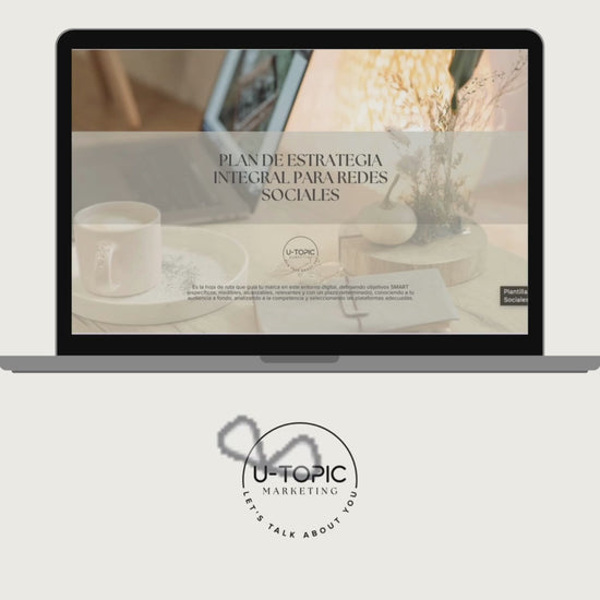 Plantilla, template, redes sociales, creacion de contenido, social media marketing, estrategia redes sociales